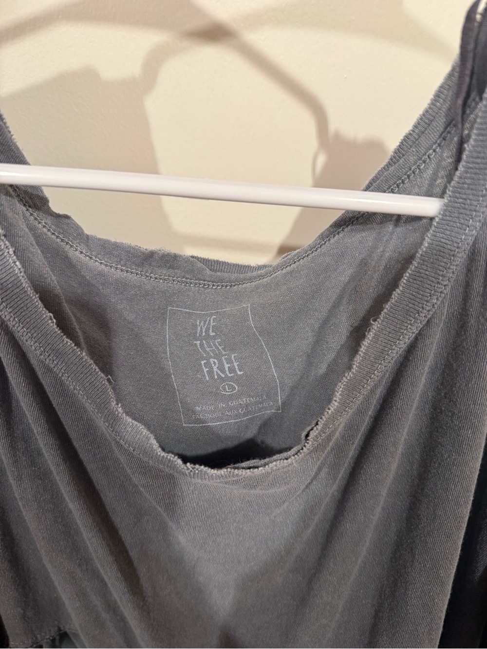 We The Free Washed Peplum Tee - Picture 2 of 3